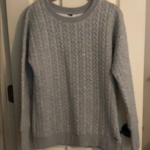 Mondetta quilted lounge sweatshirt